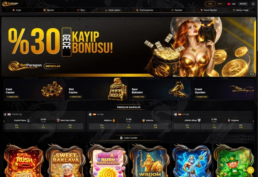 Betparagon ekran görüntüsü